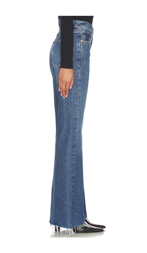 Frame Ausgestellte Hose Lax In Blue. Größe 30. Also In 32, 33, 34. 