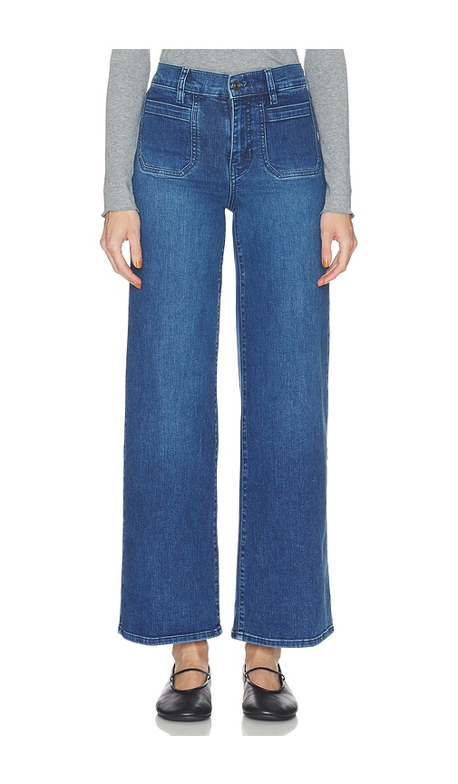 FRAME Le Slim Palazzo Modernist Pocket Jeans