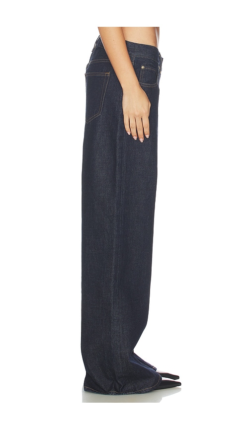  Frame X Alexandra Leclerc The Leo Low Rise Baggy Jean En Color Azul Talla 23  (también En 26, 27, 28, 34). 