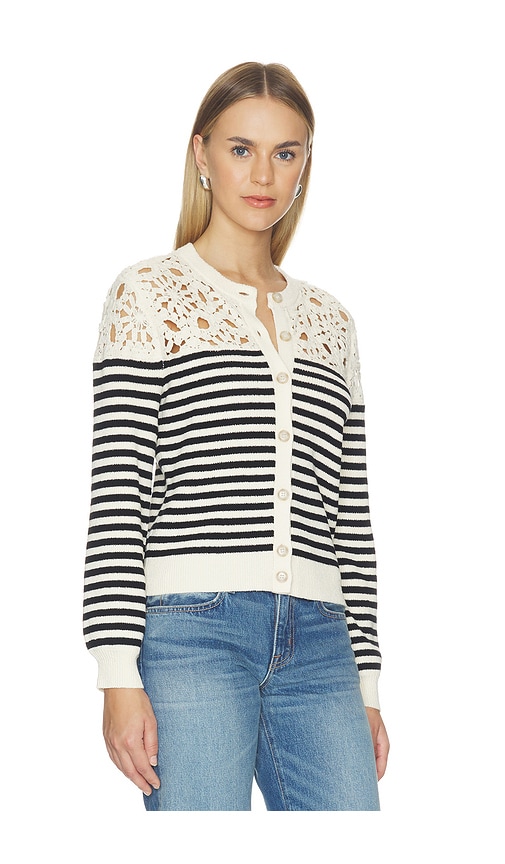 FRAME The Coastal Stripe Cardi | Thumbnail 2
