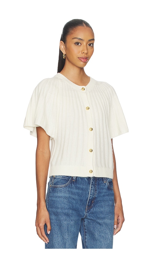 Frame Flutter Cardi In White