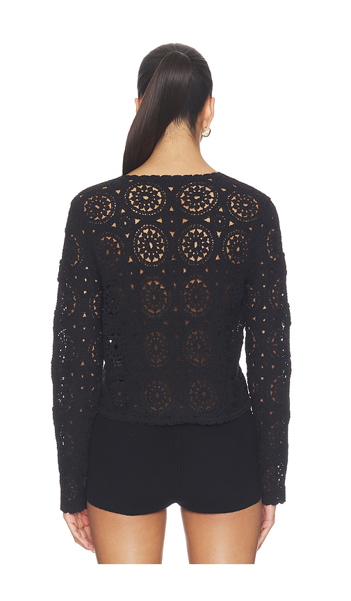  Frame Cardigan Aus Häkelware In Black. Größe Xs. Also In S, M, L. 