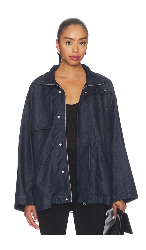FRAME The Denim Short Field Trench | Thumbnail 2 FRAME The Denim Short Field Trench | Thumbnail 2