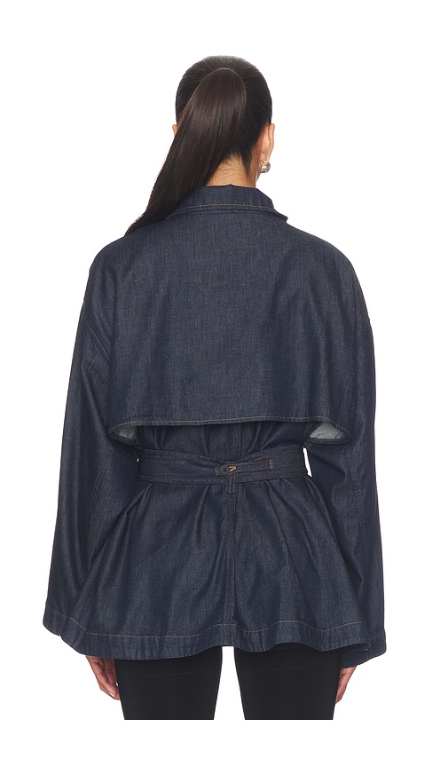 FRAME The Denim Short Field Trench | Thumbnail 4 FRAME The Denim Short Field Trench | Thumbnail 4