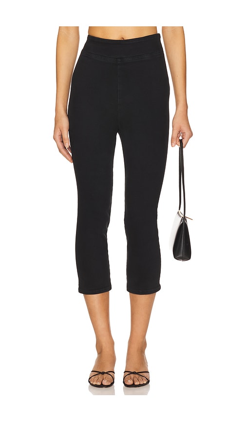 Jetset City Capri Pant in Black. - size 0 (also in 1, 2) - FRAME - Modalova