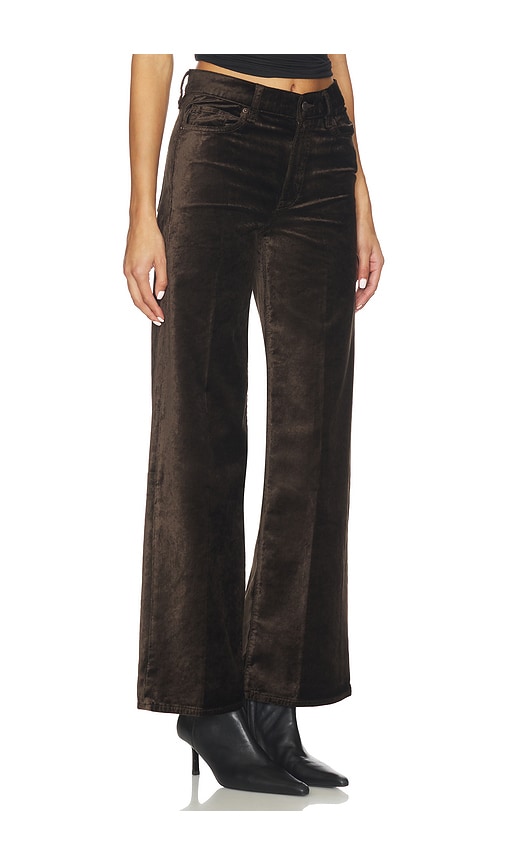 Frame Le Slim Palazzo Pant In Brown