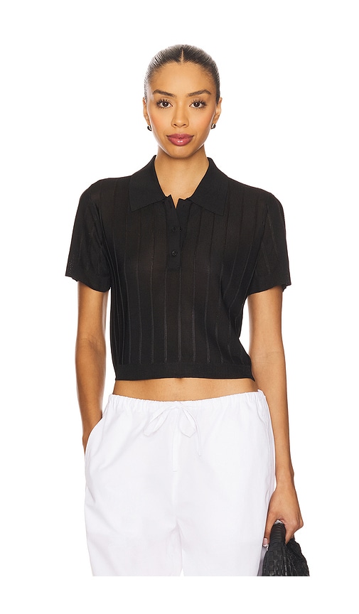 The Ribbed Polo in . - size S (also in XS, XXS) - FRAME - Modalova
