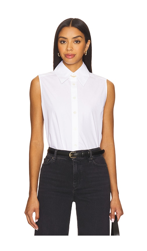 The Prep Shirt in White. - size S (also in M, XS)