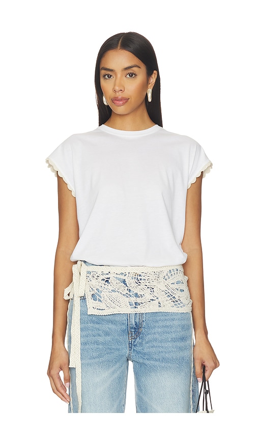 FRAME The Crochet Muscle Tee