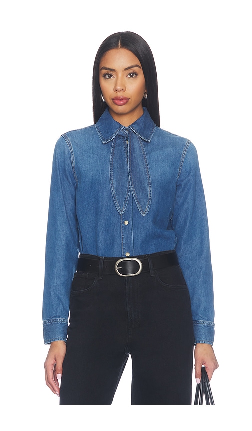 Frame The Clementine Shirt In Hideaway