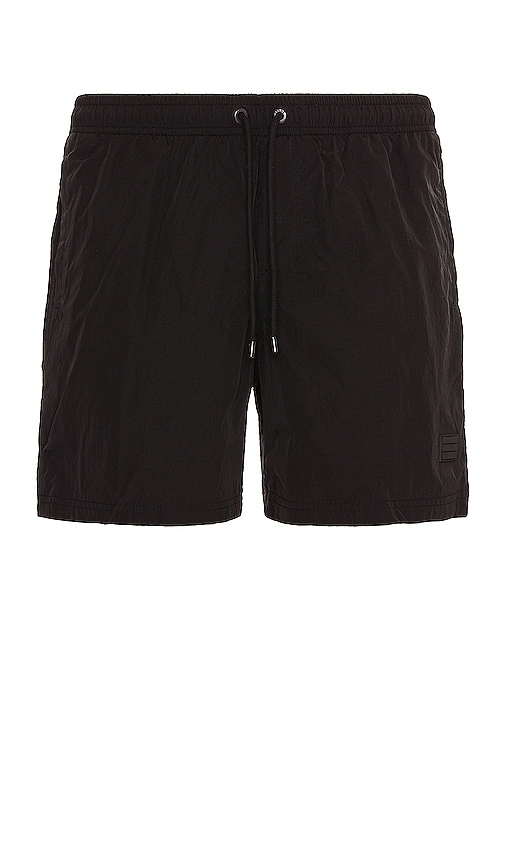FRAME Nylon Active Short in Noir