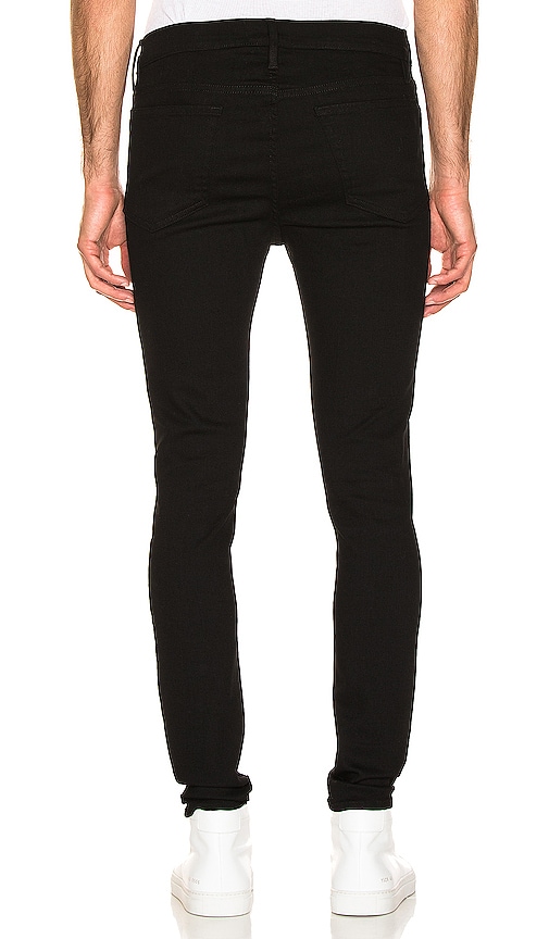 Shop Frame Jagger Skinny Jeans In Black