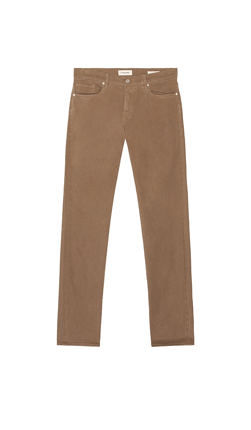 Frame L'homme Slim Jeans In Brown