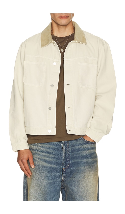 FRAME BLOUSON CANVAS en Cream Taille XL1X Also en S M L XXL2X 438 €