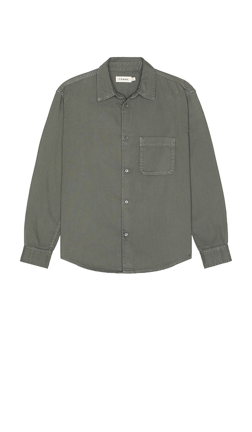 Frame Modern Shirt In Green