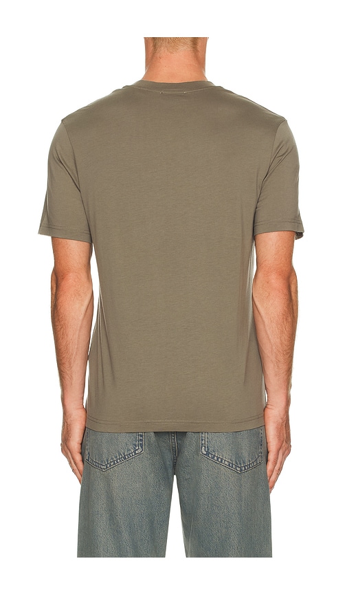  Frame Short Sleeve Light Cotton Tee In Green. Size S. Also In M, L, Xxl/2x. 