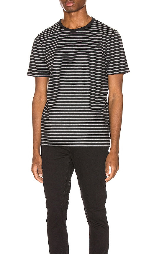 Frame Shorts Short Sleeve Ringer Tee