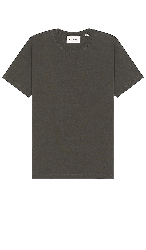 FRAME Tee in Charcoal Grey