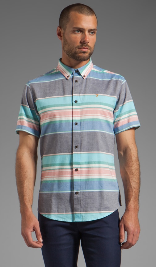 The Reno Short Sleeve Slim Fit Button Up