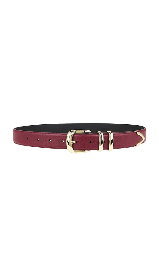 The Jordan Belt in Wine. - size L (also in M, S, XL, XS) - Favorite Daughter - Modalova