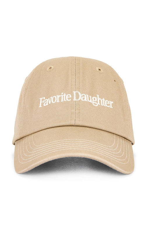 Favorite Daughter Classic Logo Baseball Hat In Green