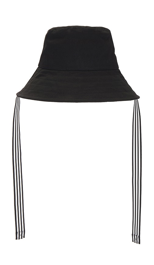 Favorite Daughter Script Bucket Hat In Black