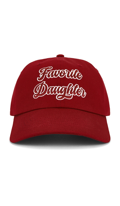 Favorite Daughter CASQUETTE DE BASEBALL THE SCRIPT LOGO en Red 52 €
