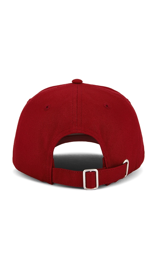  Favorite Daughter The Script Logo Baseball Cap In Red. 