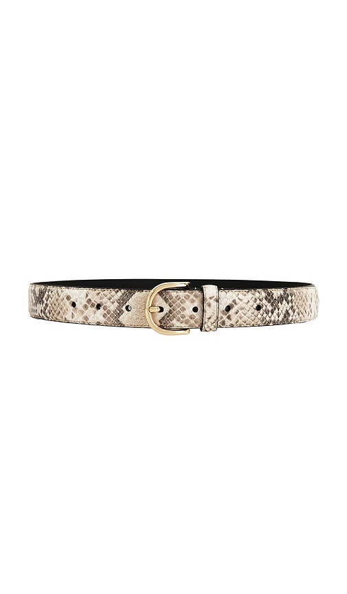 Favorite Daughter CEINTURE THE SNAKE PRINT JUNI en Neutral Taille S Also en XS M L 128 €
