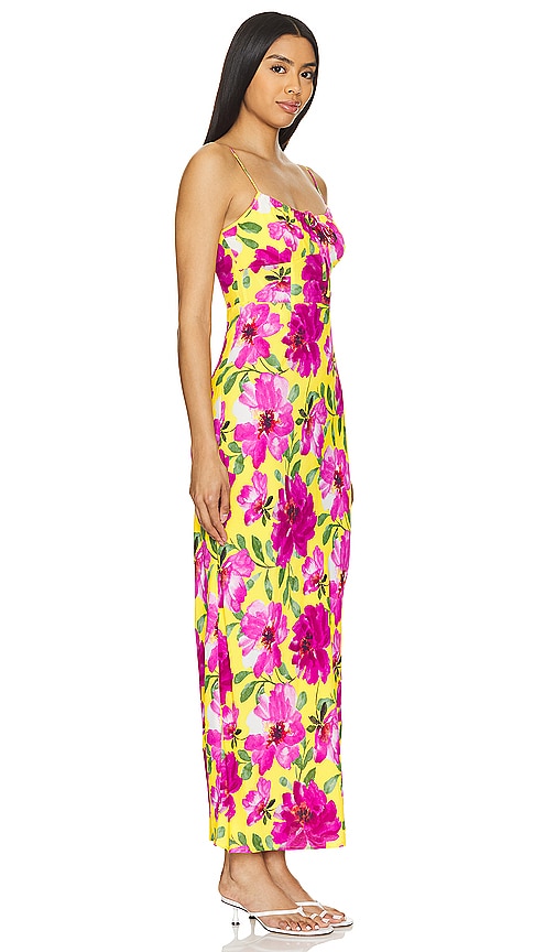 Shop Favorite Daughter The One That Got Away Dress In Bold Camellia