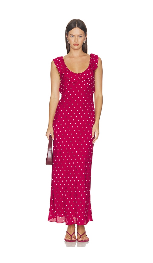 The Blossom Dress in Red