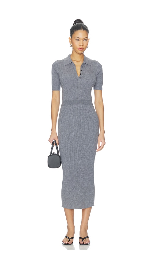 Gray Midi Dresses For Fall