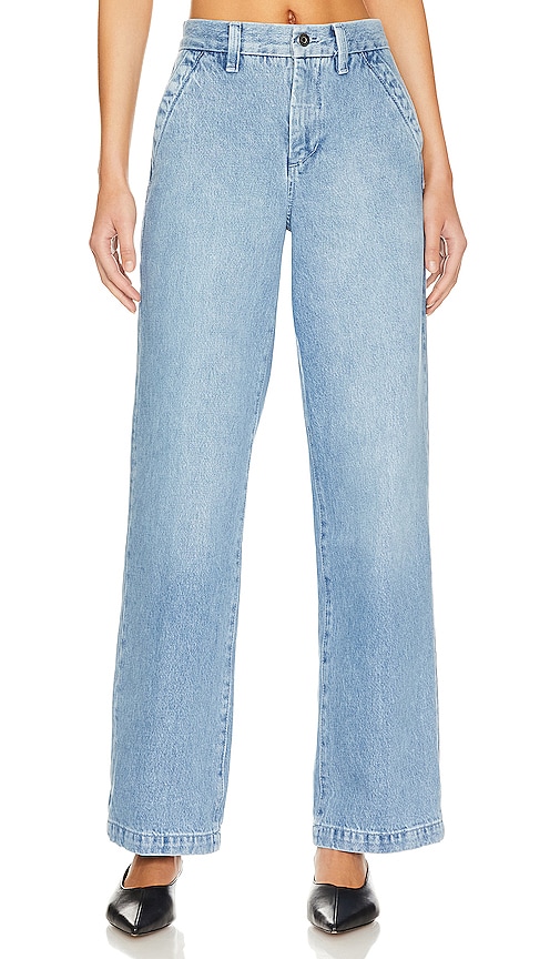 Favorite Daughter Jeans The Taylor Trouser In Blue