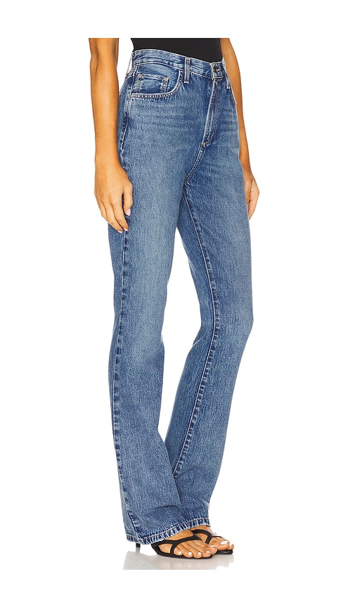 Favorite Daughter The Valentina Boot Super High Rise Jean In Austin