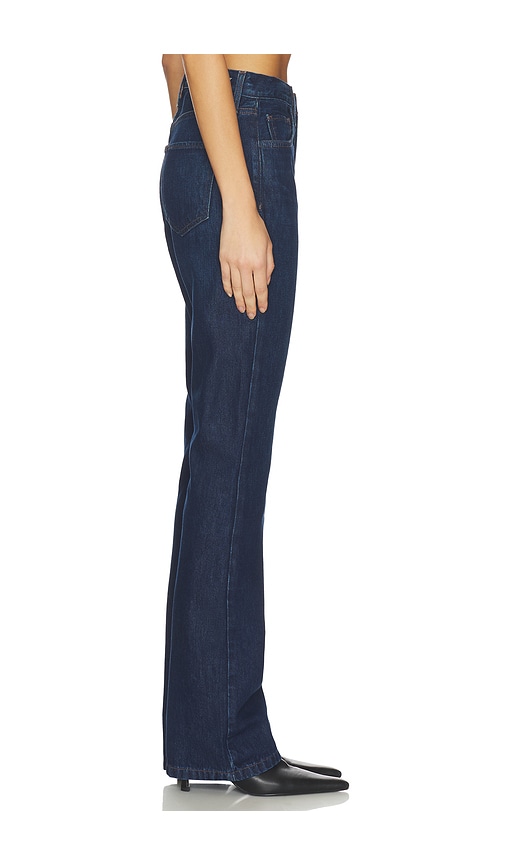  Favorite Daughter Jean Corte Bota The Valentina En Color Azul Talla 23  (también En 24, 25, 26, 27, 28, 29, 30). 