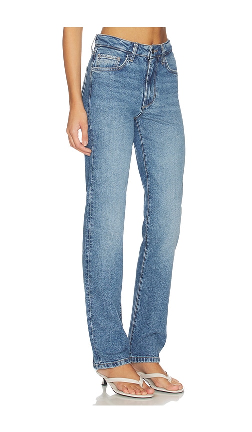  Favorite Daughter Jeans Rectos Ajustados De Tiro Medio The Jen En Color Azul Talla 23  (también En 24, 25, 26, 27, 28, 29). 