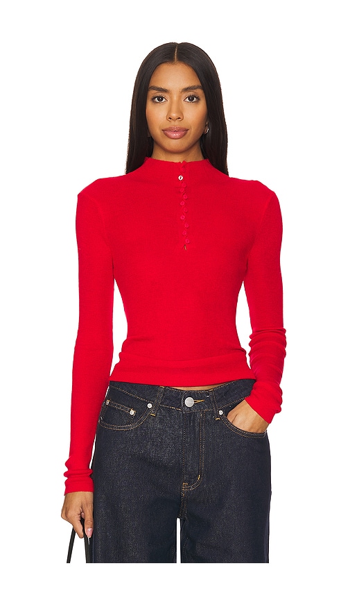 Shop Favorite Daughter The Jackie Sweater In Red