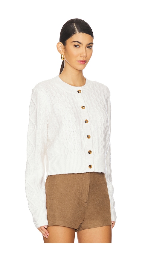 Shop Favorite Daughter The Eleanor Cardigan In White