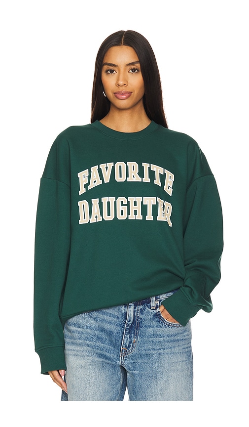 Favorite Daughter Collegiate Sweatshirt in Juniper