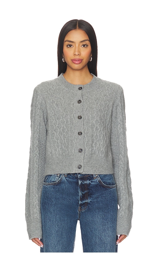 Favorite Daughter Eleanor Cardigan In Gray