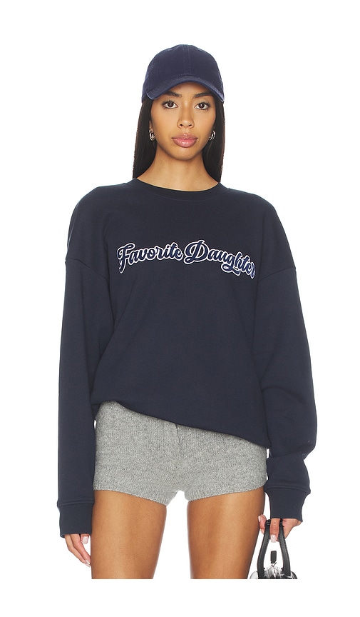 Favorite Daughter The Varsity Embroidered Sweater