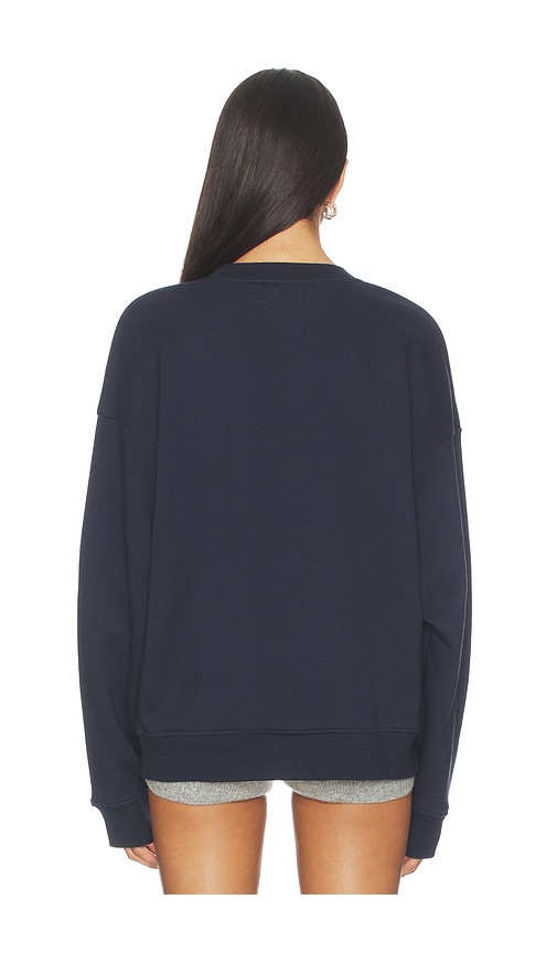  Favorite Daughter Verzierter Pullover The Varsity In Navy. Größe S. Also In Xs, M, L, Xl. 