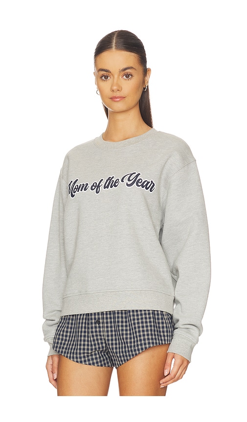  Favorite Daughter Sudadera Varsity The Mom Of The Year En Color Gris Talla L  (también En M, S, Xl, Xs). 