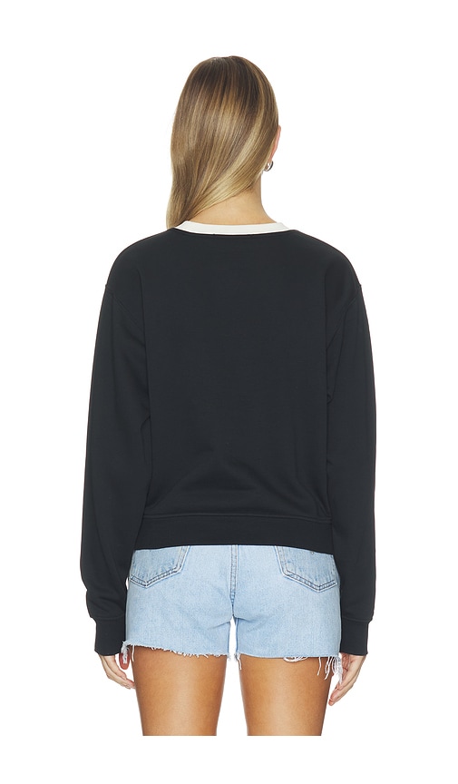  Favorite Daughter Sudadera The Collegiate Chest Classic En Color Black & White Talla L  (también En M, S, Xl, Xs). 