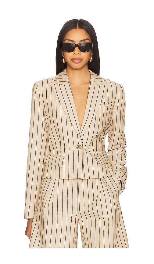 The Miranda Blazer in Beige. - size XS (also in M, S)