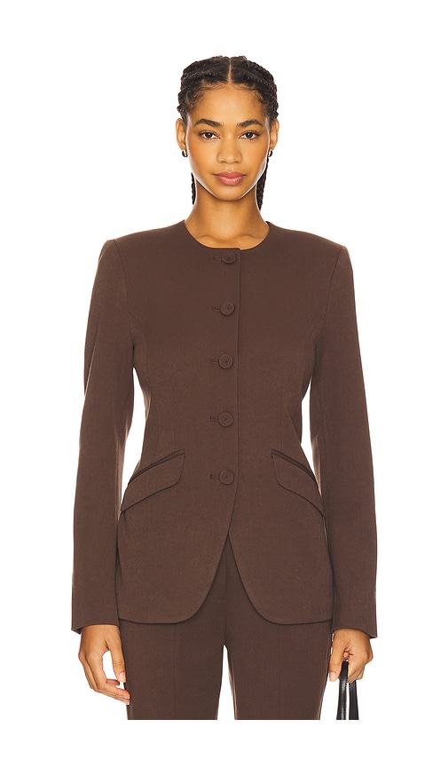 Victoria Jacket in Brown. - size M (also in S, XS) - Favorite Daughter - Modalova