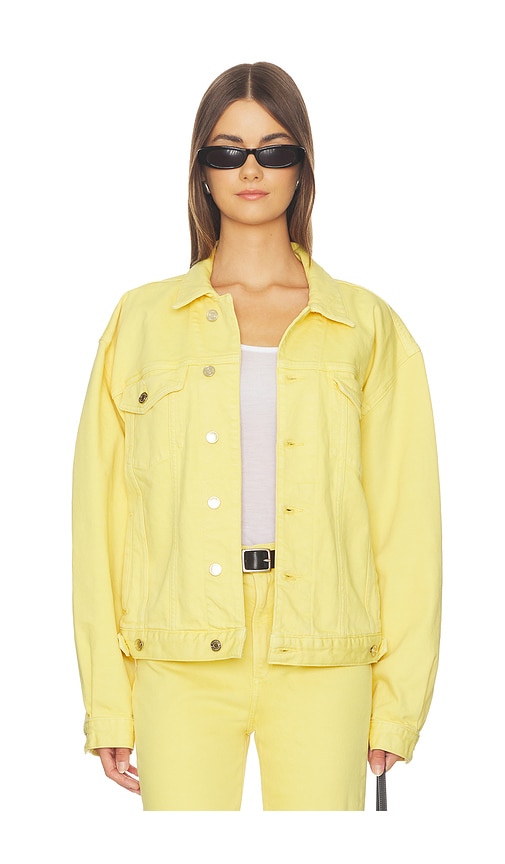 Favorite Daughter BLOUSON THE OTTO BOYFRIEND en Yellow. Taille XS. Also en S, M, L, XL.
