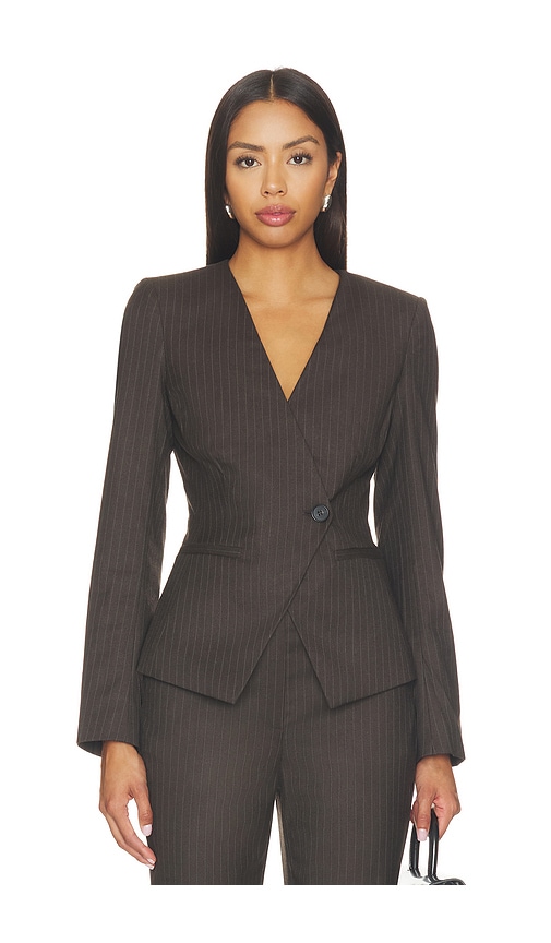 Favorite Daughter The Crosby Blazer in Brown. - size 0 (also in 2, 4, 10)