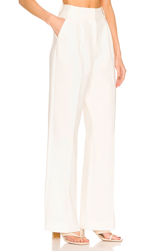 Shop Favorite Daughter The Favorite Pant In Ivory