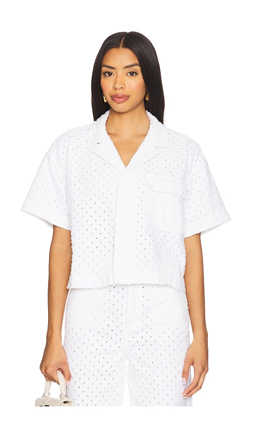 The Micha Shirt in White. - size XS (also in L, M, S)
